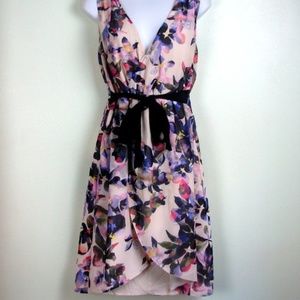 Simply Vera Vera Wang Watercolor Floral Dress
